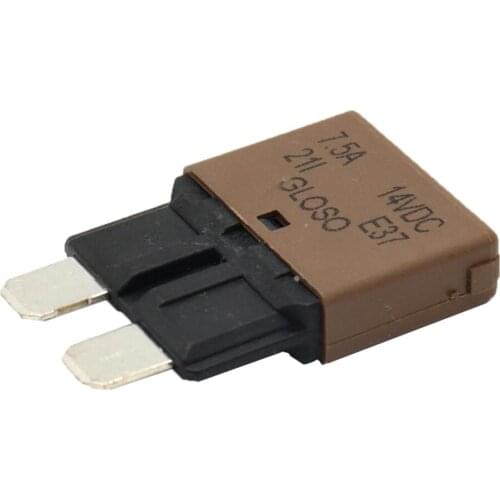 7.5Amp Mini Automatic Reset Blade-Style Circuit Breaker For Car Truck Marine