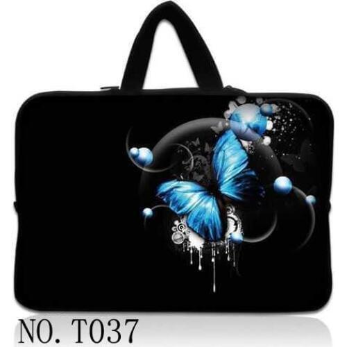 Blue Butterfly Laptop case bag sleeve 10 11 12 13.3 14 15 15.6 17 inch For Laptop bag case for Macbook air pro 13
