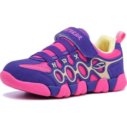 Kids Shoes Children Sneakers Rubber Soles Child Running Walking Sports Hook & Loop Tenis Infantil Teenagers Boys Sport Shoes