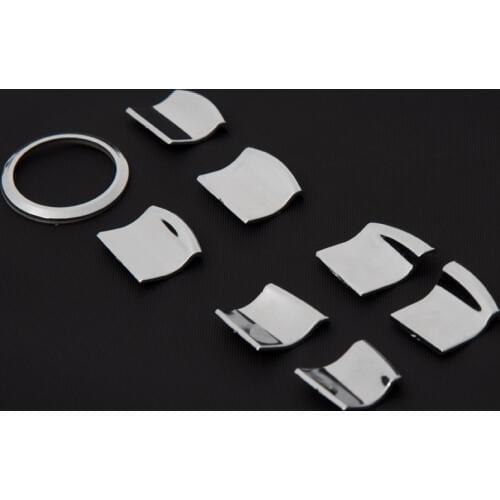 For Nissan TEANA for Nissan QASHQAI for Nissan Tiida High-quality ABS Window button and rear view mirror adjustment ring