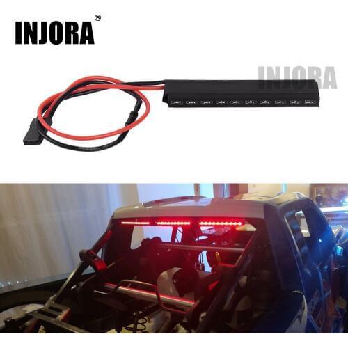 INJORA 1PCS RC Car 32/62mm Brake Light Lamp for 1/10 RC Crawler Axial SCX10 90046 Wraith RR10 Traxxas TRX-4 D90 Tamiya