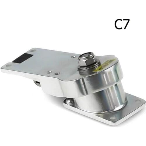 C7 Surf Skate Truck Seperate Spring Base Magnesium Alloy Land Carving Pumping Rotatable Spring Bracket Base DIY Skateboard Parts