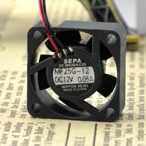 New original package FOR SEPA 2510 MF25G-1212V 0.05A miniature equipment heat dissipation Cooling fan