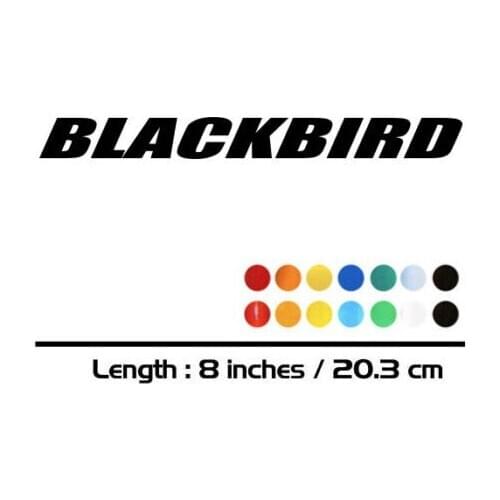 New Motorcycle sticker bike Fuel tank Wheels helmet fairing Luggage MOTO car accessories reflective decal For HONDA BLACKBIRD