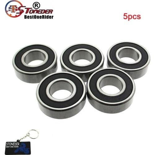 STONEDER 5x 99502H Premium Quality Radial Ball Bearing & 2 Rubber Seals For Mower Go Kart MTD 741-0155 941-0155 Stens 215-202