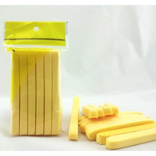 12pcs Cleaning Sponge Compression Bar Puff Compressed Wash Puff Sponge Stick Face Clean Makeup Cosmetic Tools