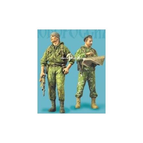1/35 scale miniatures modern East Ukrainian militia commanders and soldiers Resin Model Kit figure Free Shipping