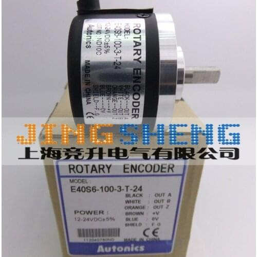 100% New Original Autonics Rotary Encoder E40S6-100-3-T-24