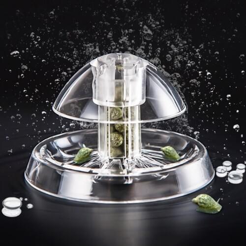 Fish Tank Aquarium Clear Snail Trap Catcher Plants Planarian Pest Plastic Catch Tool