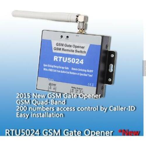 Electric Automatic Operate Remote Control Garage Door RTU 5024 Home Alarm System