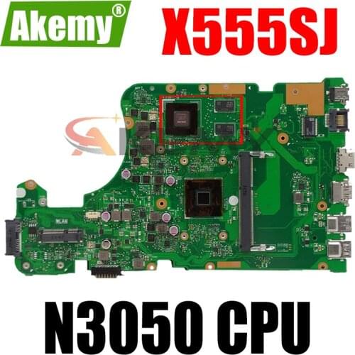 AkemyX555SJ MAIN_BD._0M/N3050/AS V1G 90NB0AK0-R00010 REV 2.0 For ASUS X555 X555S X555SJ A555 A555S Laptop Motherboard