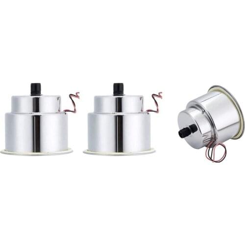 Stainless Steel Cup Drink Holder Insert with Drain & LED Marine Boat Rv Camper (15LED Blue)