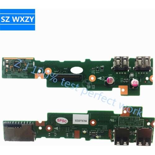 FRU 5C50F76784 NEW For Lenovo Flex2-14 Laptop USB Card Reader Board LF14M IO BD 448.00X02.0011 455.00X02.0001 100% Tested