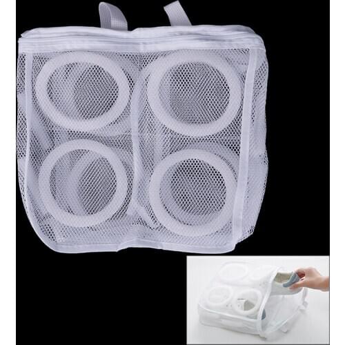 Lazy Shoes Washing Bags Shoes Underwear Bra Shoes Airing Dry Tool Mesh Laundry Bag Protective Organizer Washing Net Bag