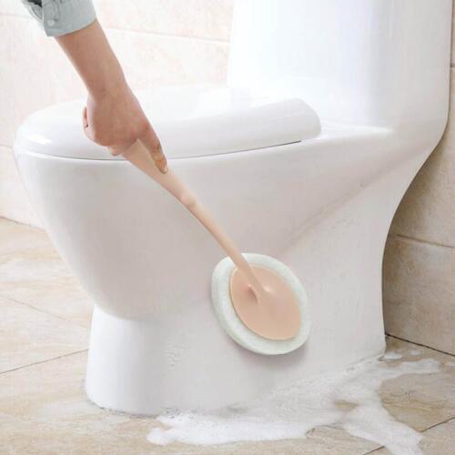 3 Colors Bathtub Cleaning Brush Handheld Toilet Sponge Brushes Floor Ceramic Tile Cleaner Bathroom Brush