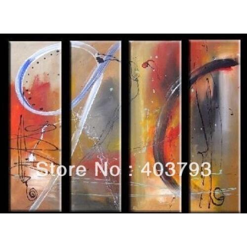 MODERN ABSTRACT HUGE LARGE CANVAS ART OIL PAINTING high grade abstract framed