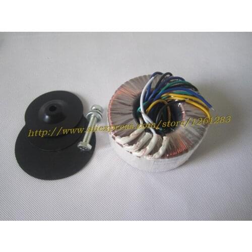 220V transformer 300W Toroid Transformer For AMP 32V-0-32V 12V-0-12V +6V