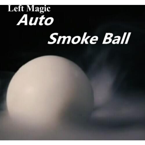 Auto Smoke Ball Magic Tricks Silk Vanish to Ball Magia Magician Stage Street Illusions Accessory Gimmick Props Mentalism Fun