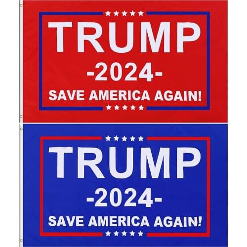 Xiangying hanging 90*150cm 2024 Donald Save America Again Trump Flag