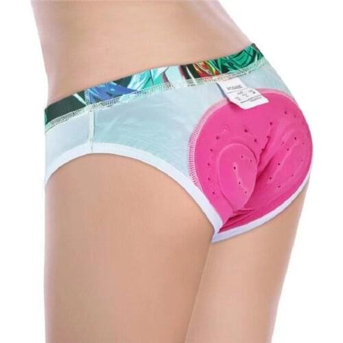 2021 Shockproof Gel Pad Cycling Shorts Women Slim Fit Downhill Bike Bicycle Base Layer Underwear Breathable MTB Riding Tights