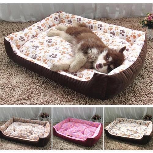 Winter Warm Waterproof Pet Dog Beds Washable Cat House Sofa Cushion Dog Bed for Small Medium Large Dogs Chihuahua Pet Products