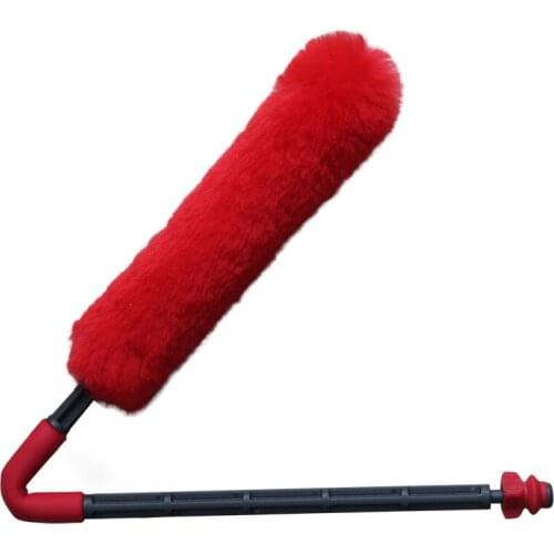 2pcs/lot Red Wool Paintball Barrel Single Swab Squeegee Barrel Buffer