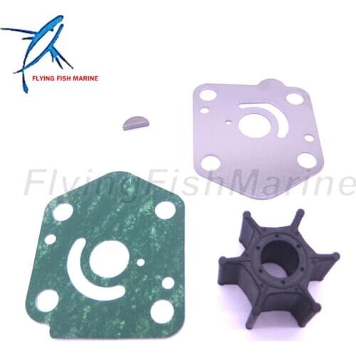 Outboard Engine 17400-93951 Water Pump Repair Kit without Housing for 9.9HP 15HP Boat Motor, 18-3256 Sierra Marine