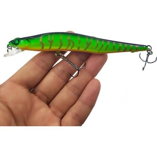 1-piece Minnow Lure Jerkbait 12cm/10g Trout Lure Carp Bait Wobblers for Pike Sea Fishing Lure Swimbait Hard Artificial Bait