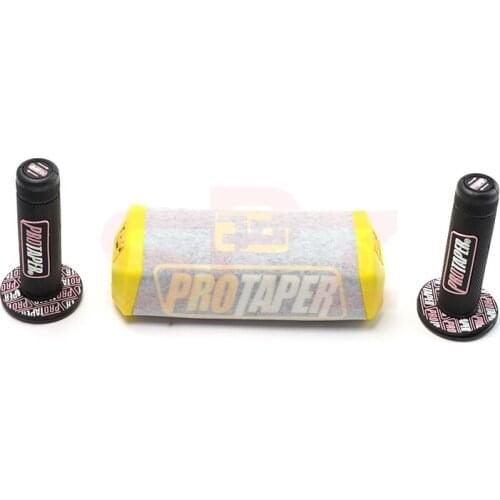 Handle Grips with Pro Taper Handlebar Pad Fat Bar Chest Protector Cross Fit 1-1/8 handle bar motorcycle Dirt bike pit bike