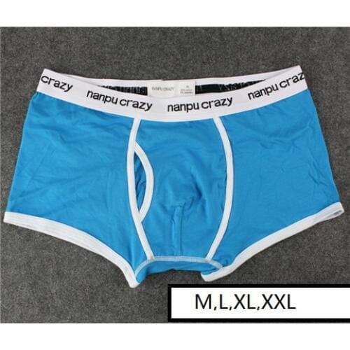 Hot Sale 365 Men Male Underwear Mens Boxer Underwear Trunks U-convex Design Cotton Boxer Shorts Underwear Sexy Lingerie men