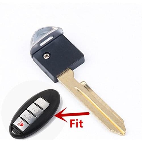 XIEAILI 10Pcs Blank Uncut Remote Smart Key Blade For Nissan S520