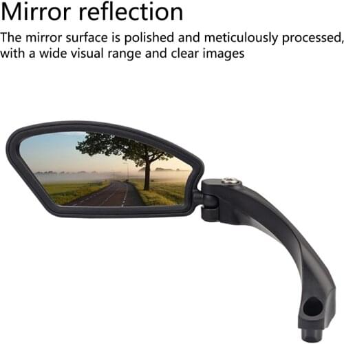 1 Pcs Bicycle Rear View Mirror 360 Degree Rotate for Bike MTB Bicycle Cycling Accessories Flexible Safety Rear View Mirrors