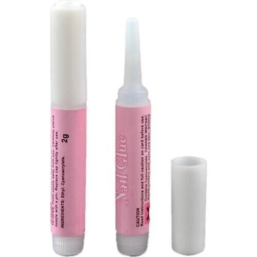 New 10pcs Nail Bond Glue Strong Adhesive for Acrylic Nail Tip False Nail Manicure Supplies SCI88