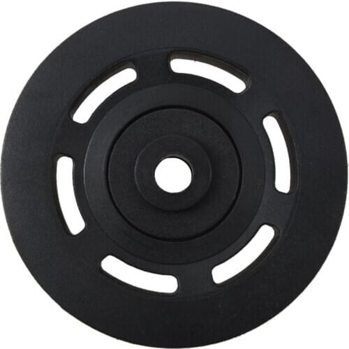 95mm Black Bearing Pulley Wheel Cable Gym Equipment Part Wearproof