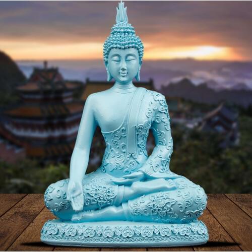 Aprox. 20CM Height Small Sandstone Statues Tantric Statues Buddha Statue Buddhism Buddhist Figure Figurine
