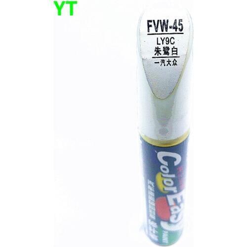 Car scratch repair pen, auto painting pen white color for volkswagen polo golf 6,7 touran passat tiguan CC ,car painting pen