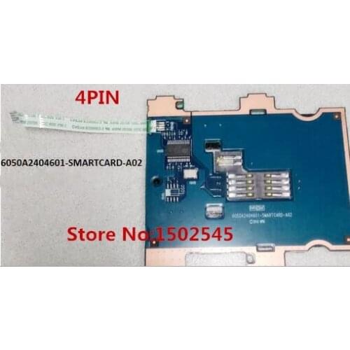 Free Shipping Original Laptop Card Reader for HP 8460P 8460W 8470P 8470W Card Reader Board with cable 6050A2404601 4PIN