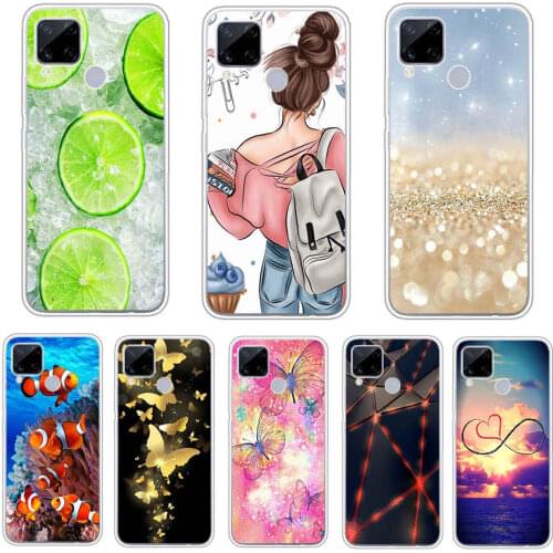For OPPO Realme C15 Case Silicone Soft Back Cover Phone Case For Realme C15 C 15 Funda Silicone Case For Realme C15 Cover Coque