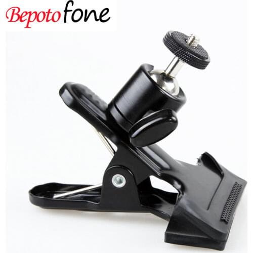 Camera flash holder background clip general photographic equipment clip monitor pan tilt clamp