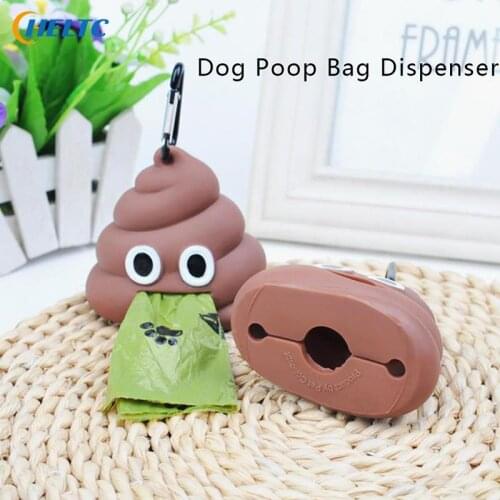 1PCS Poop Waste Bag Dispenser For Dog Waste Carrier Includes Pet Supply Accessory Dog Cat Small Tools Poop Bag Holder