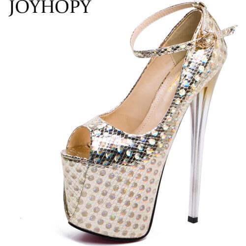 JOYHOPY Leather Pumps