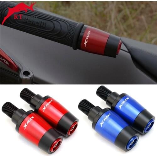 Motorcycle Accessories For YAMAHA XMAX 400 250 125 X-MAX 400 CNC Handlebar Grips Handle Bar Ends plug Anti Vibration