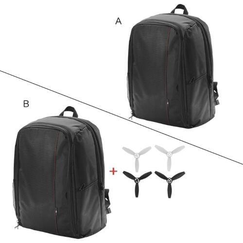 1Set Portable drone Backpack Travel Bag Carrying Case Propellers for Parrot Bebop 2 FPV Drone Accessories