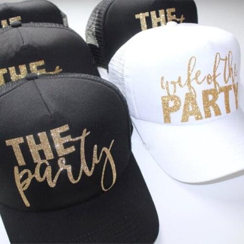 Wife of the Party Bridesmaid hat beach pool Bachelorette hen Party Bridal Shower bride to be Wedding Engagement decoration Gift