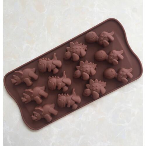 Silicone Jelly and Candy muffin Mold Silicone Chocolate Mold Monster Shapes Chocolate baking Tools Non-stick cake mold
