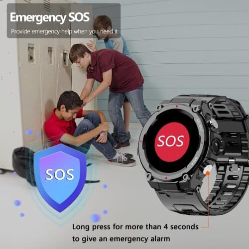 Q998 4G Smart Watch For Men Women Outdoor Sport Smartwatch IP68 Waterproof Swimming Watch 1.28" Round Fitness Tracker SOS Watch