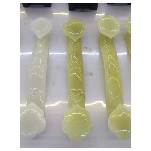 Natural Jade Ruyi Decoration Afghan Lucky Naffo feng Shui ortune House Decoration Opened