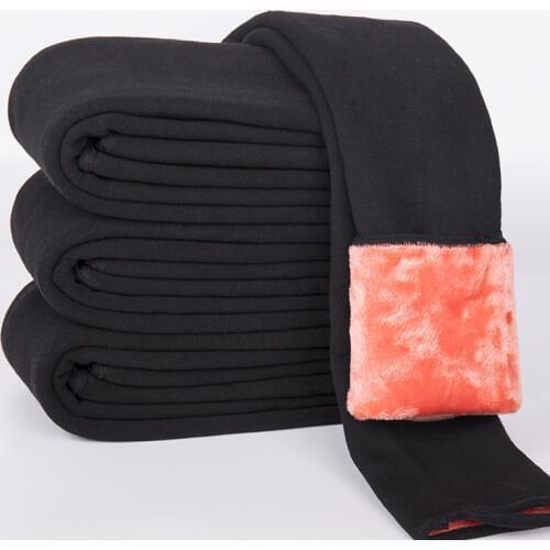 500g Children Girls New Winter Double Thickening Pants Plush Baby S M L Girls Leggins Kids Tights Cotton Baby Girl