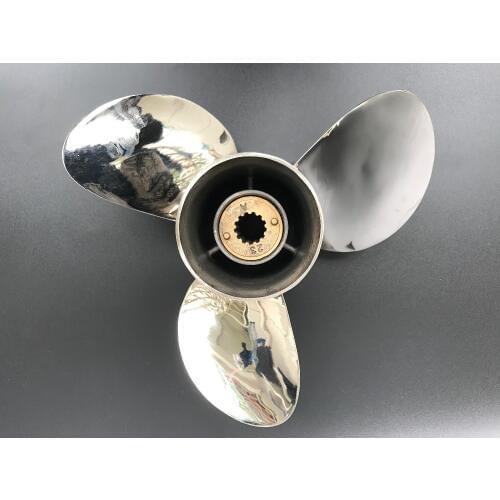 11 3/8x12 For 40HP-50HP Hidea propellers 13 tooth spline hidea outboard boat motors stainless steel propellers marine propellers
