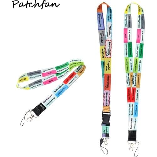 AD720 Patchfan Cartoon Medical blood draw Doctor nurse Lanyard Holder Gift for Nursing Clinicals and Student